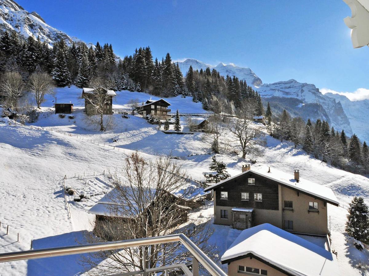 Apartment Mittaghorn-3 By Interhome Wengen Buitenkant foto