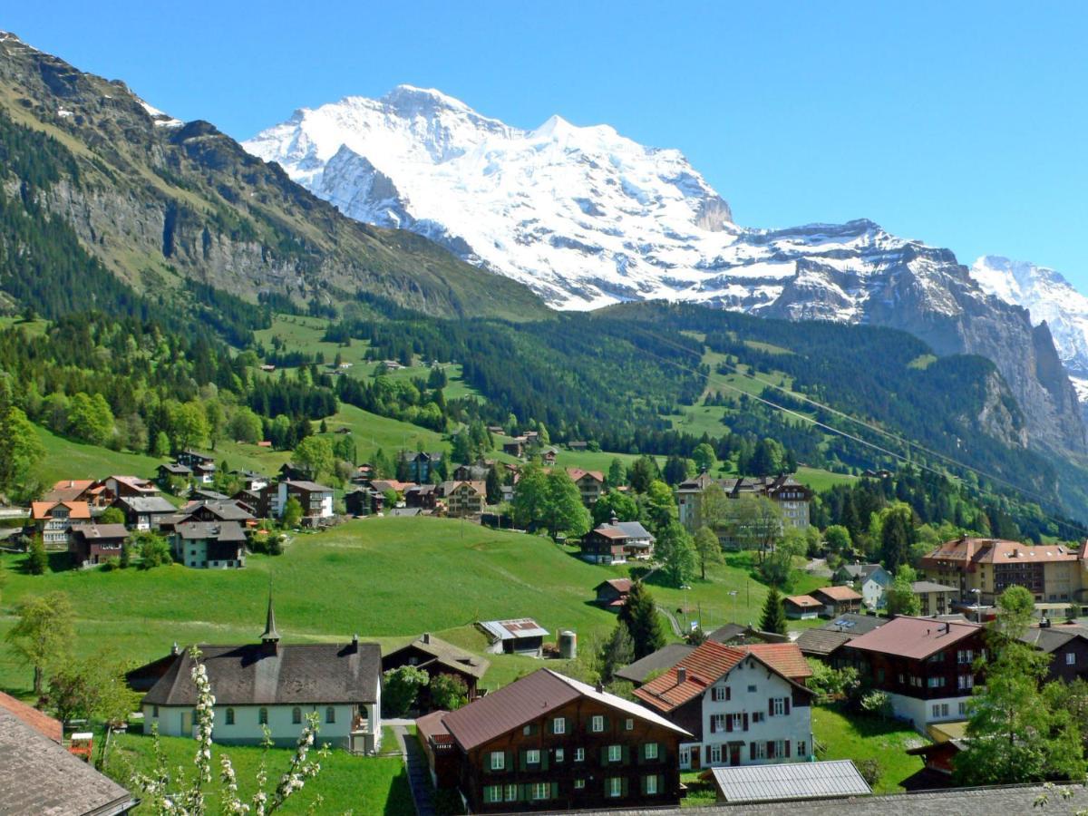 Apartment Mittaghorn-3 By Interhome Wengen Buitenkant foto